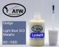 Preview: Dodge, Light Blue S/G Metallic, BD / KBD: 20ml Lackstift, von ATW Autoteile West.